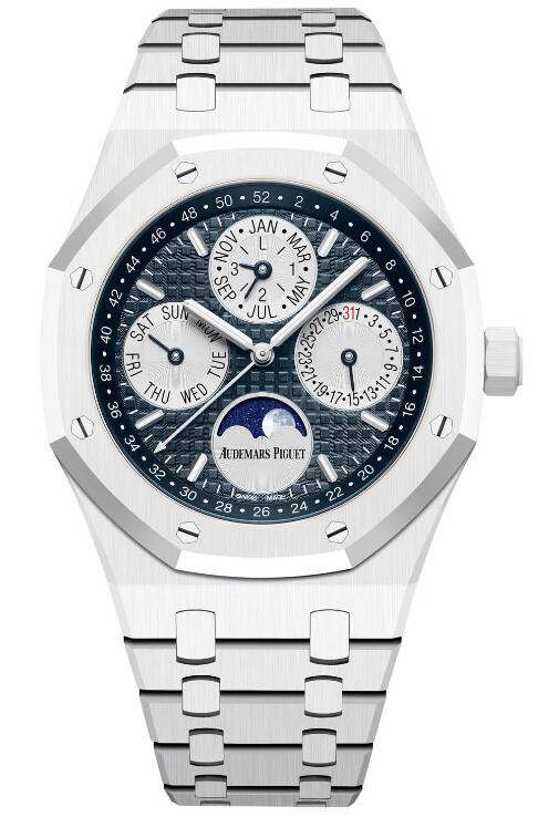 fake Audemars Piguet 26579CB.OO.1225CB.01 Royal Oak Perpetual Calendar White Ceramic watch